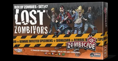 Zombicide: Box of Zombies – Set #7: Lost Zombivors
