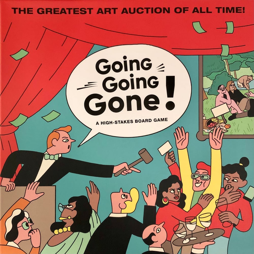 Going, Going, Gone!: A High-Stakes Board Game
