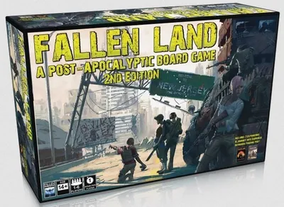 Fallen Land: A Post Apocalyptic Board Game – 2nd Edition
