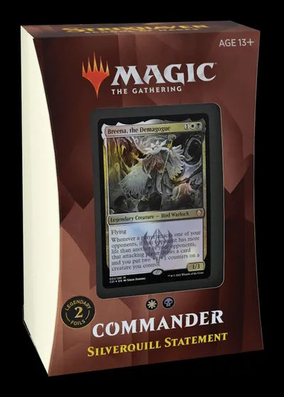 Magic: The Gathering – Commander 2021: Strixhaven Commander – Silverquill Statement Deck
