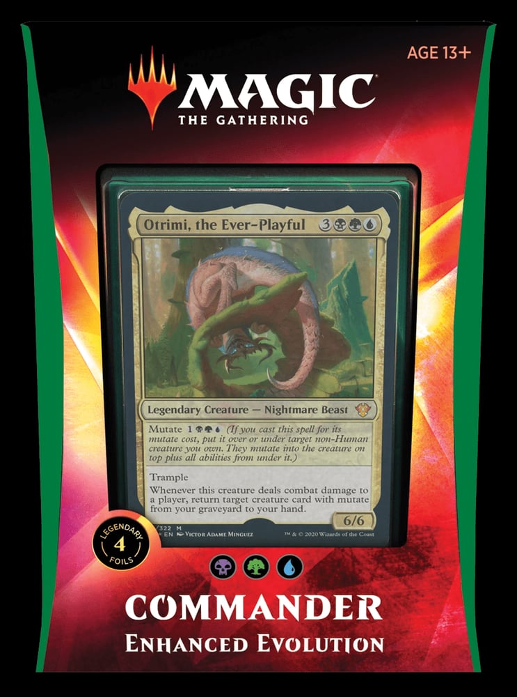 Magic: The Gathering – Commander 2020: Ikoria: Lair of Behemoths Commander – Enhanced Evolution