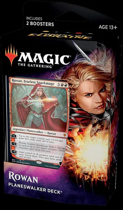 Magic: The Gathering – Throne of Eldraine Planeswalker Deck: Rowan, Fearless Sparkmage
