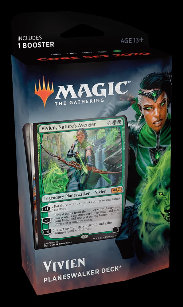 Magic: The Gathering – Core Set 2020 Planeswalker Deck: Vivien, Nature's Avenger