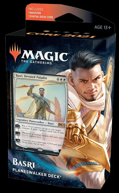 Magic: The Gathering – Core Set 2021 Planeswalker Deck: Basri, Devoted Paladin