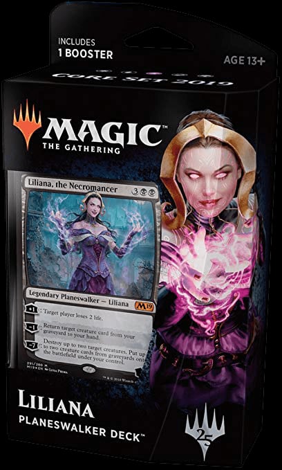 Magic: The Gathering – Core Set 2019 Planeswalker Deck: Liliana, the Necromancer