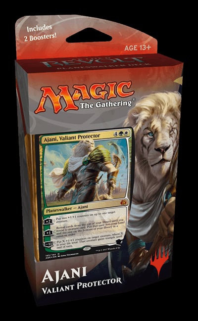 Magic: The Gathering – Aether Revolt Planeswalker Deck: Ajani, Valiant Protector