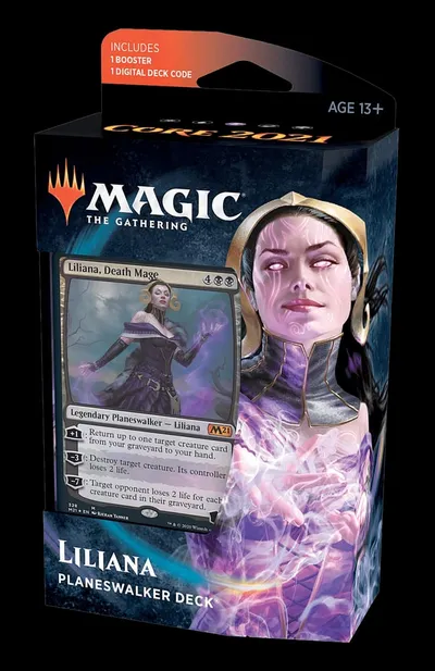 Magic: The Gathering – Core Set 2021 Planeswalker Deck: Liliana, Death Mage