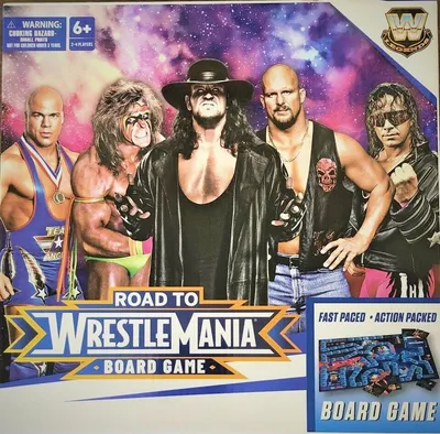WWE Road to Wrestlemania Board Game