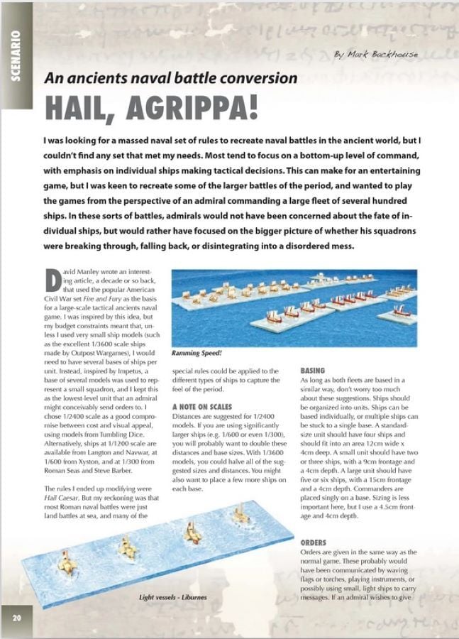 Hail, Agrippa!