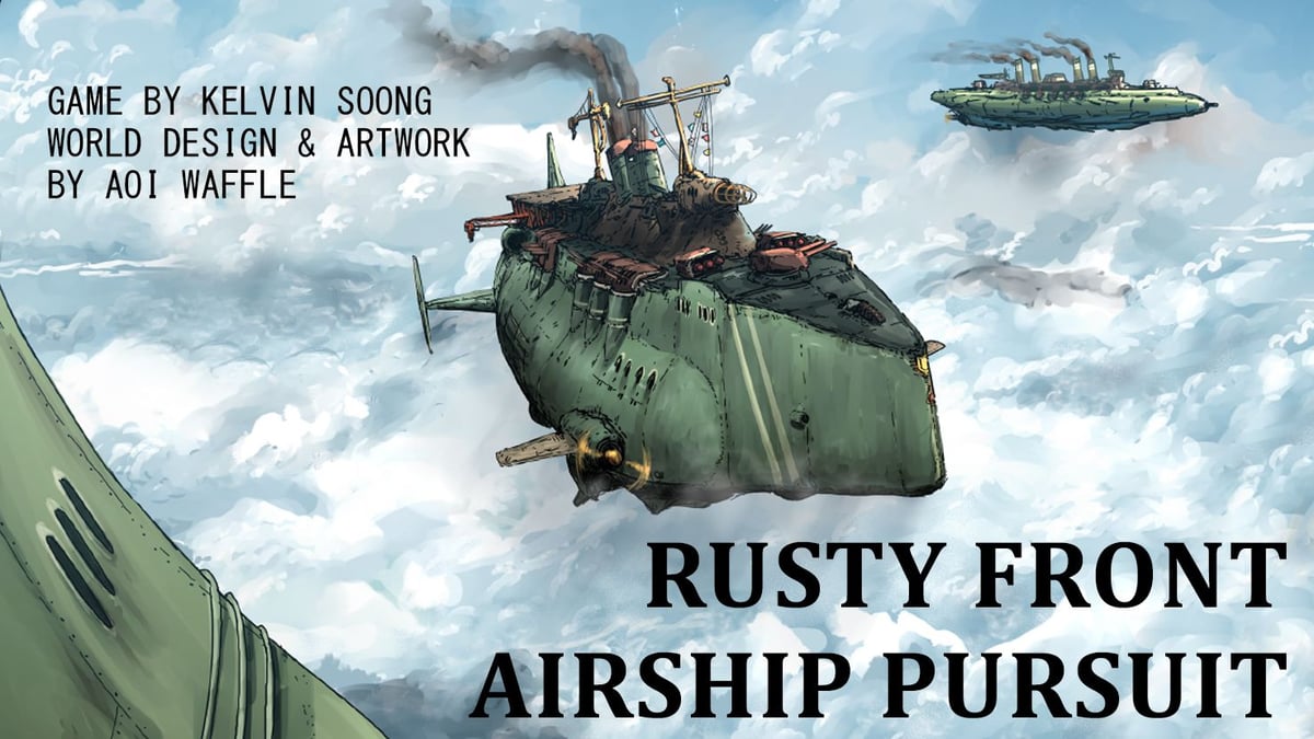 Rusty Front Airship Pursuit