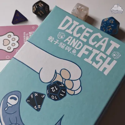Dice Cat and Fish