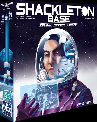 Shackleton Base: Below. Within. Above.