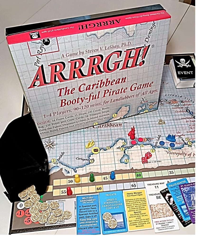 ARRRGH! The Caribbean Booty-ful Pirate Game