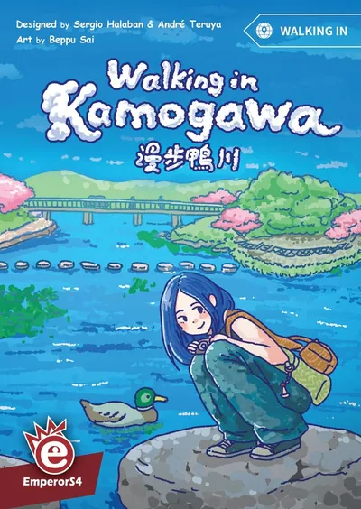 Walking in Kamogawa