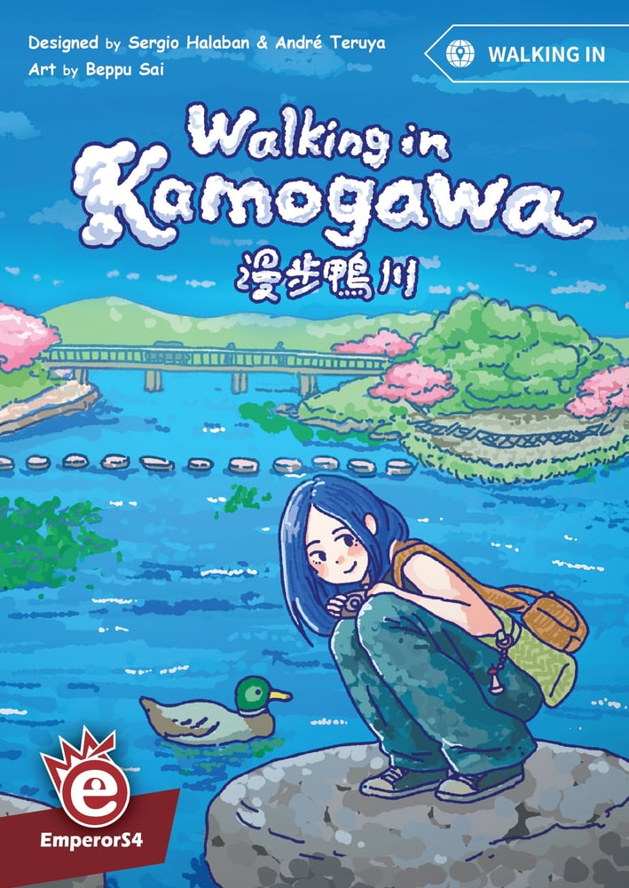 Walking in Kamogawa