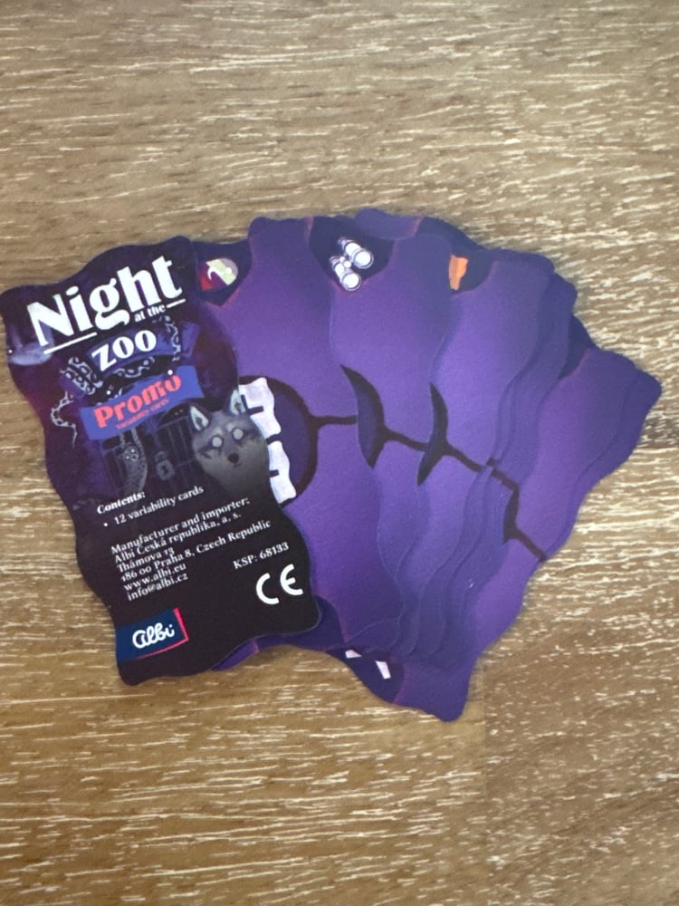 Night at the Zoo: Variability Cards