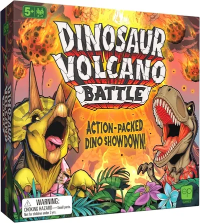 Dinosaur Volcano Battle