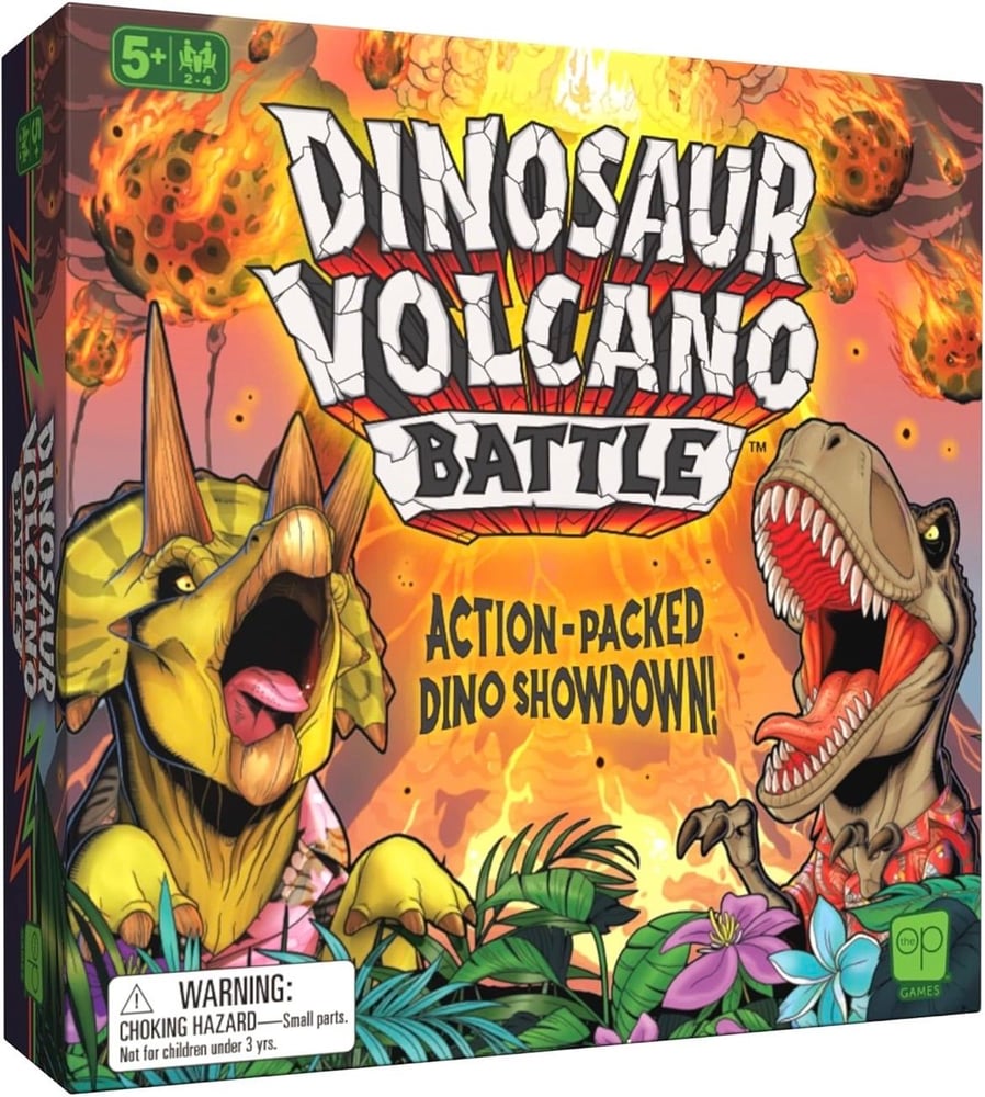 Dinosaur Volcano Battle