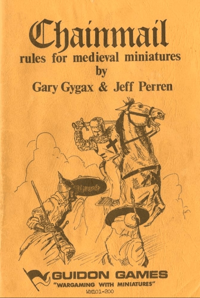 Chainmail: Rules for Medieval Miniatures